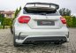 Preview: Maxton Diffusor Heck Ansatz für Mercedes A45 AMG W176 schwarz Hochglanz ME-A-176-AMG-RS1-G