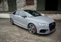 Preview: Maxton Seitenschweller Ansatz für Audi RS3 8V FL Limousine schwarz Hochglanz AU-RS3-8VF-S-SD1-G