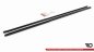 Preview: Maxton Seitenschweller Ansatz für Mercedes-Benz Vito Extra Long W447 Facelift schwarz Hochglanz ME-VI-W447F-SD1A+B-G