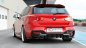 Preview: Maxton Diffusor Heck Ansatz für Bmw 1 F20/ F21 Facelift M-Power schwarz Hochglanz BM-1-F20F-M-RS1-G