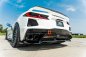 Preview: Maxton Mittlerer Diffusor Heck Ansatz für Chevrolet Corvette C8 schwarz Hochglanz CH-CO-C8-RD2-G