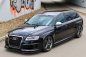 Preview: Maxton Seitenschweller Ansatz für Audi RS6 C6 schwarz Hochglanz AU-RS6-C6-SD1-G