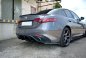 Preview: Maxton Diffusor Heck Ansatz für ALFA ROMEO GIULIA VELOCE schwarz Hochglanz AL-GI-1-VEL-RS1-G