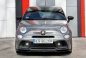 Preview: Maxton Front Ansatz für FIAT 500 ABARTH MK1 FACELIFT schwarz Hochglanz FI-500-1F-AB-FD1-G