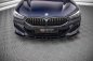 Preview: Maxton Front Ansatz V.3 für BMW 8 Coupe G15 / 8 Gran Coupe M Paket G16 schwarz Hochglanz BM-M850-G15-FD3-G