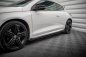 Preview: Maxton Street Pro Seitenschweller Ansatz + Flaps VW Scirocco R Mk3 schwarz Hochglanz VWSC3RCNC-SD2BRB+SF1-G