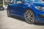 Preview: Maxton Seitenschweller Ansatz für V.4 VW Golf 7 R / R-Line Facelift Carbon Look  VW-GO-7F-R-SD4-C