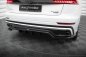 Preview: Maxton Mittlerer Cup Diffusor Heck Ansatz Audi Q8 S-Line Mk1 schwarz Hochglanz AU-Q8-1-SLINE-RD1G+RD2-G