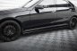 Preview: Maxton Seitenschweller Ansatz Mercedes-Benz E W212 Facelift schwarz Hochglanz ME-E-212F-SD1-G