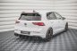 Preview: Maxton Hintere Seiten Flaps für Volkswagen Golf 8 GTI schwarz Hochglanz VWGO8GTICNC-RSF1-G