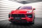 Preview: Maxton Front Ansatz V.2 für Porsche Macan Mk1 Facelift schwarz Hochglanz PO-MA-1F-FD2G+FD2R-G