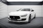 Preview: Maxton Front Ansatz V.2 Maserati Ghibli Mk3 Facelift schwarz Hochglanz MA-GH-1F-FD2-G