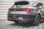 Preview: Maxton Diffusor Heck Ansatz für Seat Leon FR ST Mk4 schwarz Hochglanz SE-LE-4-FR-ST-RS1-G