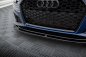 Preview: Maxton Front Ansatz V.2 für Audi A4 Competition B9  schwarz Hochglanz AU-A4-B9-COMP-FD2-G