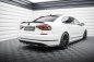Preview: Maxton Mittlerer Cup Diffusor Heck Ansatz VW Passat GT B8 Facelift USA schwarz Hochglanz VW-PA-B7-GT-RD1G+RD2-G