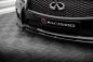 Preview: Maxton Front Ansatz V.1 für Infiniti Q50 S Mk1 schwarz Hochglanz IN-Q50S-1-FD1-G