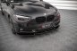Preview: Maxton Front Ansatz V.2 für BMW 1er F20 schwarz Hochglanz BM-1-F20-FD2-G