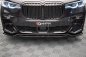 Preview: Maxton Front Ansatz V.1 für BMW X7 M G07 schwarz Hochglanz BM-X7-07-M-FD1G+FD1R-G