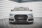 Preview: Maxton Front Ansatz V.4 für Audi S4 / A4 S-Line B9 schwarz Hochglanz AU-A4-B9-SLINE-FD4-G