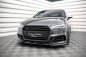 Preview: Maxton Front Ansatz V.3 für Audi S3 / A3 S-Line Sportback 8V Facelift schwarz Hochglanz AU-S3-3F-SB-FD3-G
