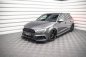 Preview: Maxton Front Flaps Audi S3 / A3 S-Line Sportback 8V Facelift schwarz Hochglanz AUS33FSBCNC-FSF1-G