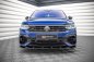 Preview: Maxton Front Ansatz V.3 für Volkswagen Tiguan R / R-Line Mk2 Facelift schwarz Hochglanz VW-TI-2F-R-FD3-G