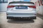 Preview: Maxton Diffusor Heck Ansatz für Audi S3 Limousine 8V Facelift schwarz Hochglanz AU-S3-3F-S-RS1-G