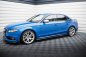 Preview: Maxton Seitenschweller Ansatz V.4 Audi A4 / A4 S-Line / S4 B8 schwarz Hochglanz AU-S4-B8-SD1-G