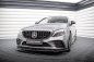Preview: Maxton Front Ansatz V.2 Mercedes-AMG C43 Coupe / Cabrio / Limousine / Kombi C205 / A205 / W205 / S205 Facelift schwarz Hochglanz ME-C-205F-43-C-FD2-G
