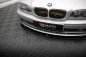 Preview: Maxton Front Ansatz V.1 BMW 3er Coupe E46 schwarz Hochglanz BM-3-46-C-FD1-G