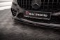 Preview: Maxton Front Ansatz V.1 für Mercedes-Benz C AMG Line Limousine / Coupe W205 / C205 Facelift schwarz Hochglanz ME-C-205F-AMGLINE-C-FD1-G