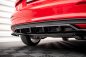Preview: Maxton Mittlerer Diffusor Heck Ansatz DTM Look für Audi A3 Sportback 8Y schwarz Hochglanz AU-A3-8Y-RD1G+RD2-G