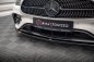 Preview: Maxton Front Ansatz V.1 für Mercedes-Benz E AMG-Line W213 Facelift schwarz Hochglanz ME-E-213F-AMGLINE-FD1-G