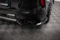 Preview: Maxton Mittlerer Diffusor Heck Ansatz DTM Look für BMW X6 M F96 schwarz Hochglanz BM-X6-F96-M-RD1G+RD2-G