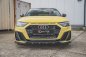 Preview: Maxton Front Ansatz V.1 für Audi A1 S-Line GB schwarz Hochglanz AU-A1-GB-SLINE-FD1-G