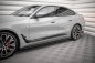 Preview: Maxton Seitenschweller Ansatz für V.2 für BMW 4er Gran Coupe M-Paket G26 schwarz Hochglanz BM-4-G26-MPACK-GC-SD2-G