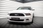Preview: Maxton Front Ansatz für Ford Mustang Mk5 Facelift schwarz Hochglanz FO-MU-5-FD1-G