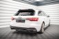 Preview: Maxton Mittlerer Diffusor Heck Ansatz DTM Look für Audi A4 S-Line B9 Facelift schwarz Hochglanz AU-A4-B9F-SLINE-RD1G+RD2-G