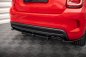 Preview: Maxton Mittlerer Cup Diffusor Heck Ansatz Fiat 500X Sport Mk1 Facelift schwarz Hochglanz FI-500X-1-RSD1G+RD1-G