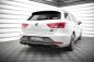 Preview: Maxton Diffusor Heck Ansatz Seat Leon Cupra Sportstourer Mk3 schwarz Hochglanz SE-LE-3-CU-ST-RS1-G
