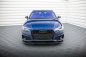 Preview: Maxton Front Ansatz V.2 für Audi A4 Competition B9  schwarz Hochglanz AU-A4-B9-COMP-FD2-G