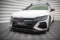 Preview: Maxton Front Ansatz V.1 für Volkswagen Arteon R schwarz Hochglanz VW-AR-1F-R-FD1-G