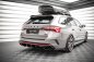 Preview: Maxton Heck Ansatz Flaps Diffusor V.4 für Skoda Octavia RS Mk4 schwarz Hochglanz SK-OC-4-RS-RSD3-G