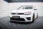Preview: Maxton Front Ansatz V.5 VW Golf R / R-Line Mk7 schwarz Hochglanz VW-GO-7-R-FD5-G