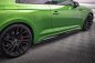 Preview: Maxton Seitenschweller Ansatz für Audi RS5 Coupe F5 Facelift schwarz Hochglanz AU-RS5-2F-C-SD1-G