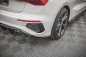 Preview: Maxton Heck Ansatz Flaps Diffusor V.2 für Audi S3 Sportback 8Y schwarz Hochglanz AU-A3-8Y-SLINE-RSD2-G