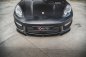 Preview: Maxton Front Ansatz V.2 für Porsche Panamera Turbo 970 Facelift schwarz Hochglanz PO-PA-970-T-FD2-G