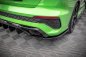 Preview: Maxton Heck Ansatz Flaps Diffusor für Audi RS3 Limousine 8Y schwarz Hochglanz AU-RS3-8Y-S-RSD1-G