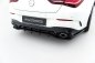 Preview: Maxton Mittlerer Cup Diffusor Heck Ansatz Mercedes-AMG CLA 35 / 45 Coupe / Shooting Brake C118 Facelift / X118 Facelift schwarz Hochglanz ME-CLA-118-45AMG-RD1G+RD2-G