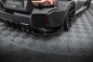 Preview: Maxton Heck Ansatz Flaps Diffusor V.6 (heckansatz v.2) BMW M2 G87 schwarz Hochglanz BM-M2-G87-RSD6-G